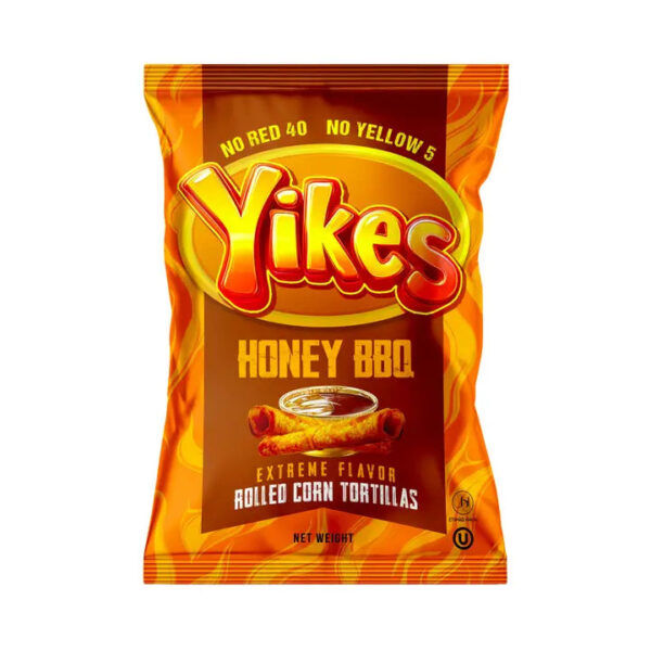 Yikes honey bbq rolled corn tortillas
