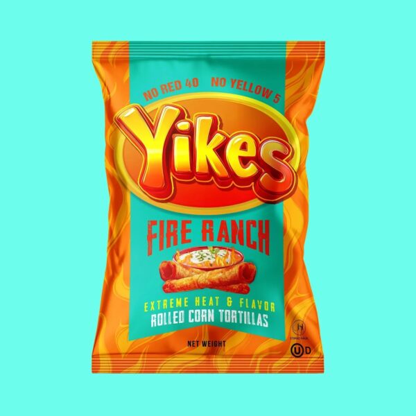 Yikes fire ranch rolled corn tortillas