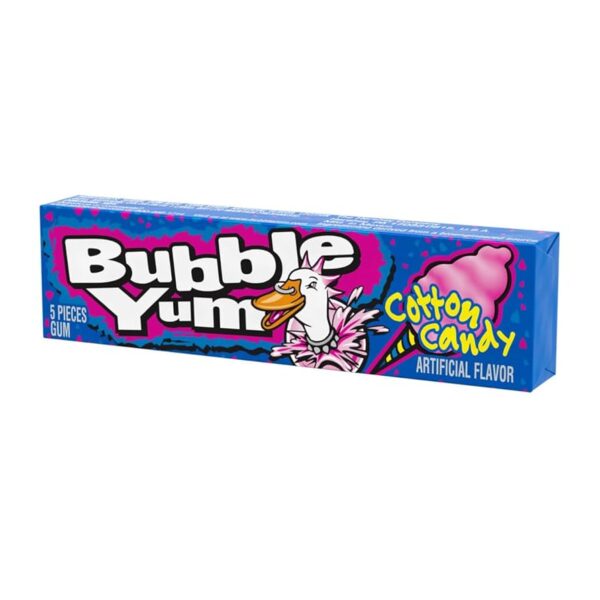 Bubble yum cotton candy