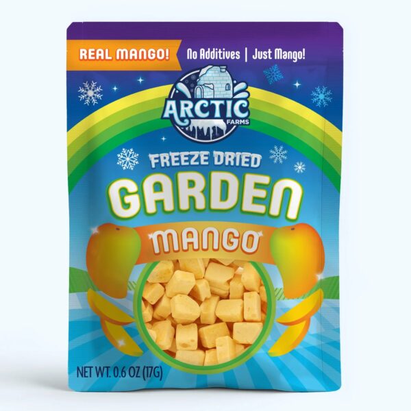 Freeze dried garden mango