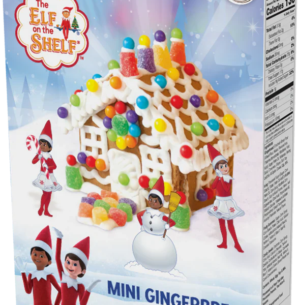 Elf on the shelf mini gingerbread house kit