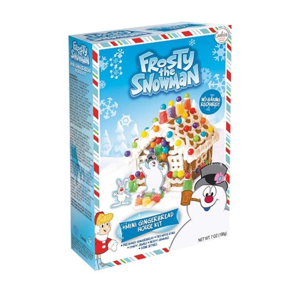 Frosty the Snowman mini gingerbread house kit