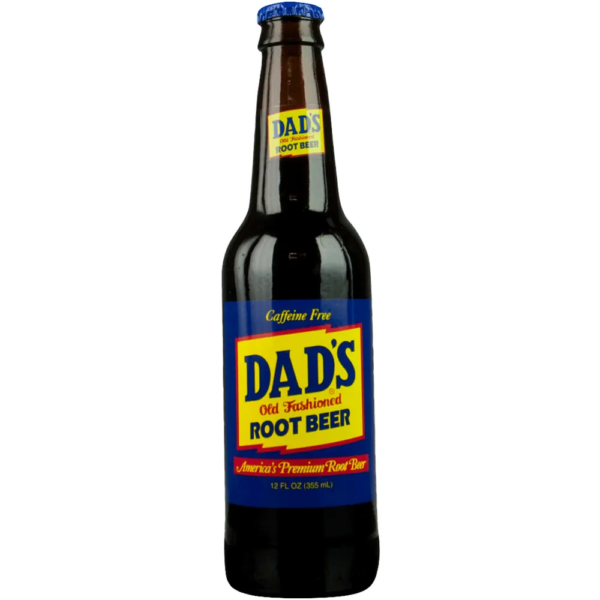 Dads old fashioned root beer glass bottle