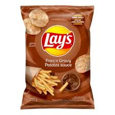 Fries and gravy potatoes sauce