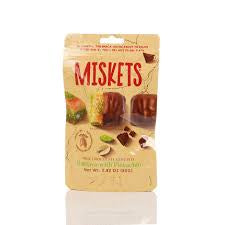 Miskets Milk Chocolate Covered Baklava with Pistachio