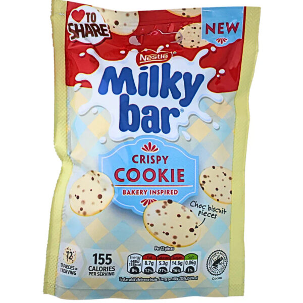 Nestle milky bar crispy cookie