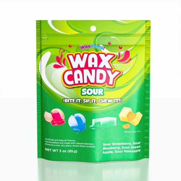 Wax candy sour pack