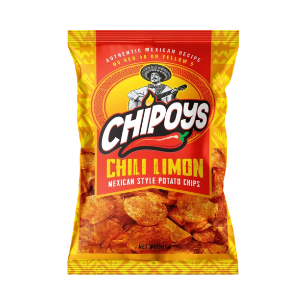 Chipoys Chili Limon Mexican Style Potato Chips
