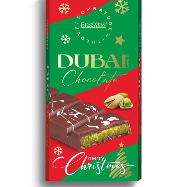 Dubai chocolate Christmas edition
