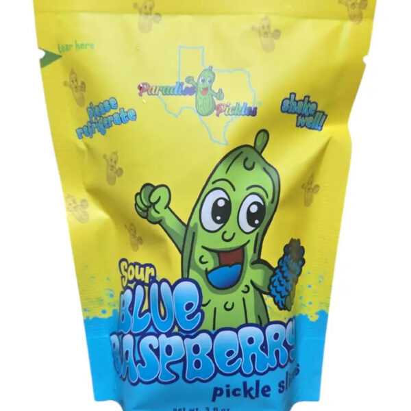 Sour Blue Raspberry Pickle Slices