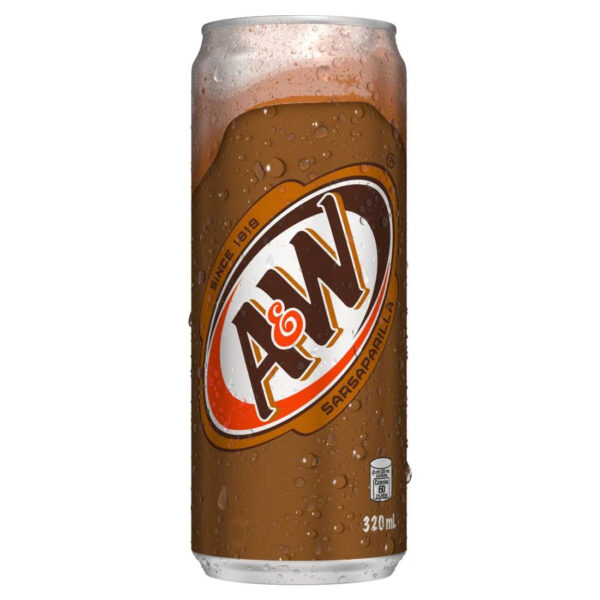 A&W soda can
