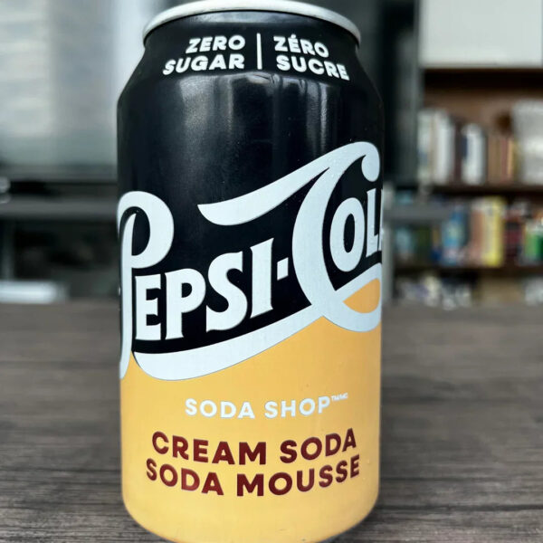 Pepsi cola cream soda zero sugar