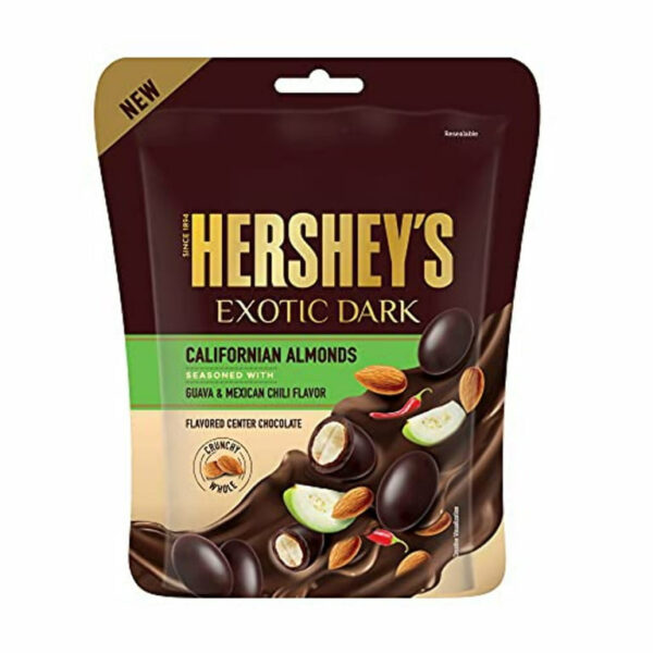 Hersheys exotic dark californian almonds