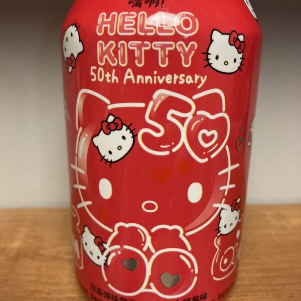 Hello Kitty 50th Anniversary Strawberry Soda