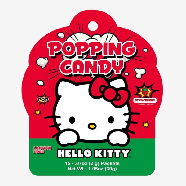 Sanrio Hello Kitty Strawberry Popping Candy