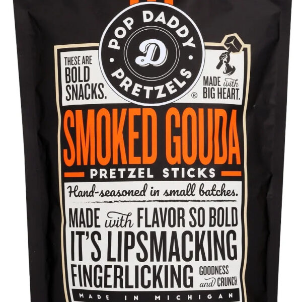 Pop Daddy Smoked Gouda Pretzel Sticks