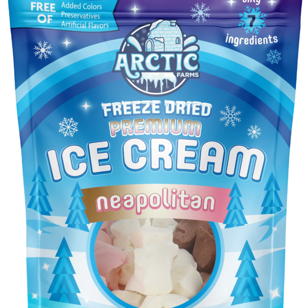 Freeze Dried Ice Cream Neapolitan