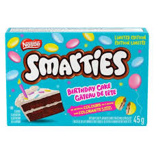 Smarties Birthday Cake