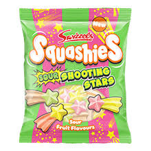 Squashies Sour Shooting Stars