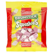 Squashies Drumstick Raspberry & Milk