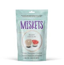 Miskets Freeze Dried Strawberry White Chocolate