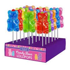Candy Bear Lollipops