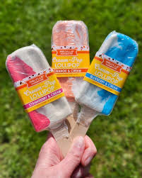 Cream-Pop Lollipops