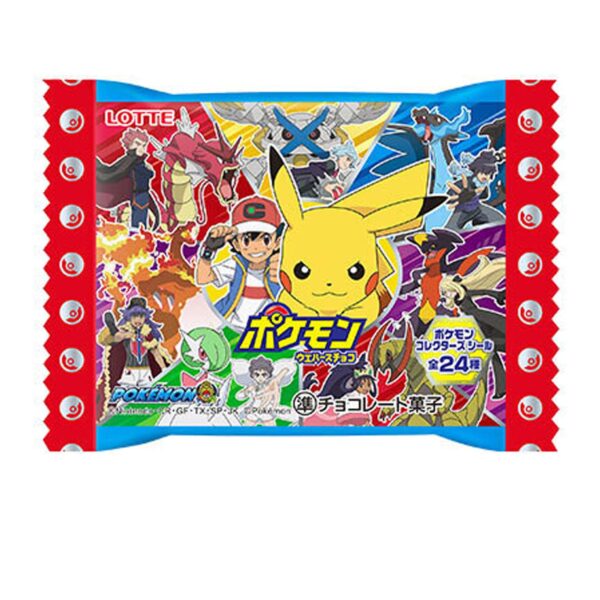 Lotte Pokemon Chocolate Wafer