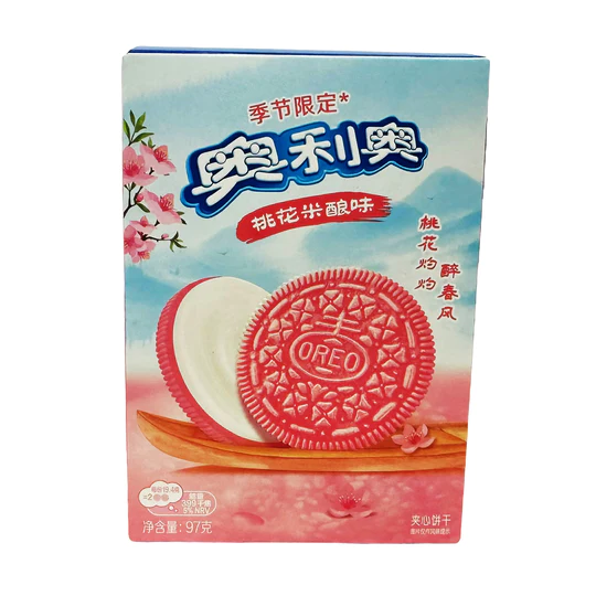 Mondelez Oreo Sandwich Biscuit - Peach Flavor 3.42oz