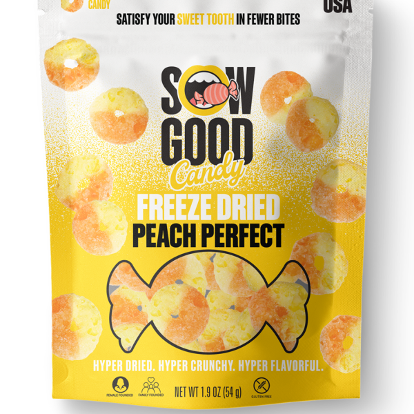 Sow Good Freeze Dried Peach Perfect
