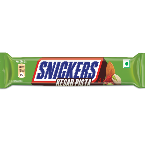 Snickers Kesar Pista Chocolate Bar - 22G