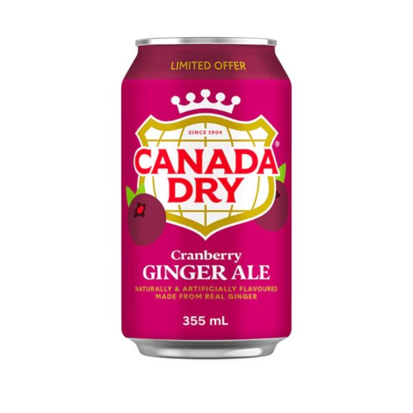 Canada Dry Cranberry Ginger Ale