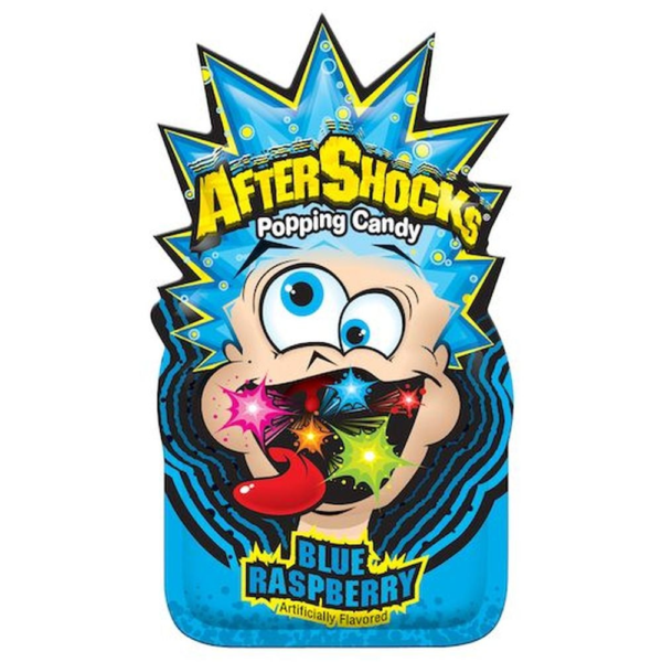 Aftershocks Popping Candy Blue Raspberry