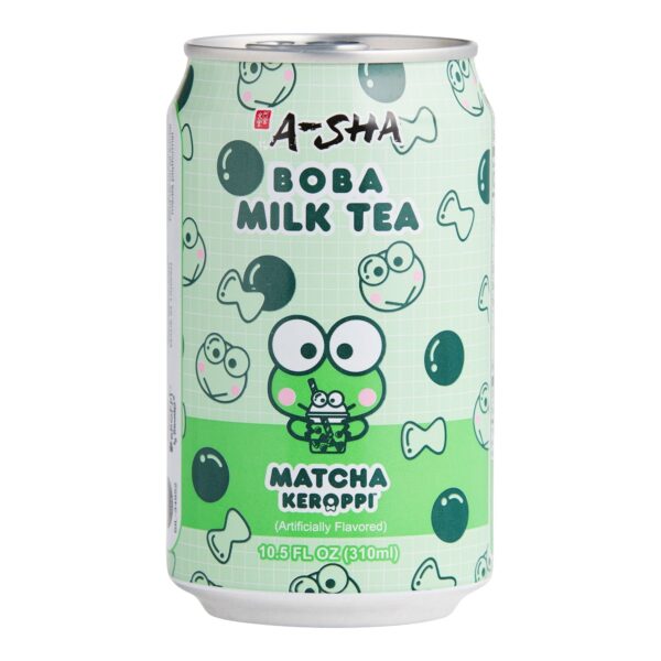 A-sha Boba Milk Tea Matcha Keroppt