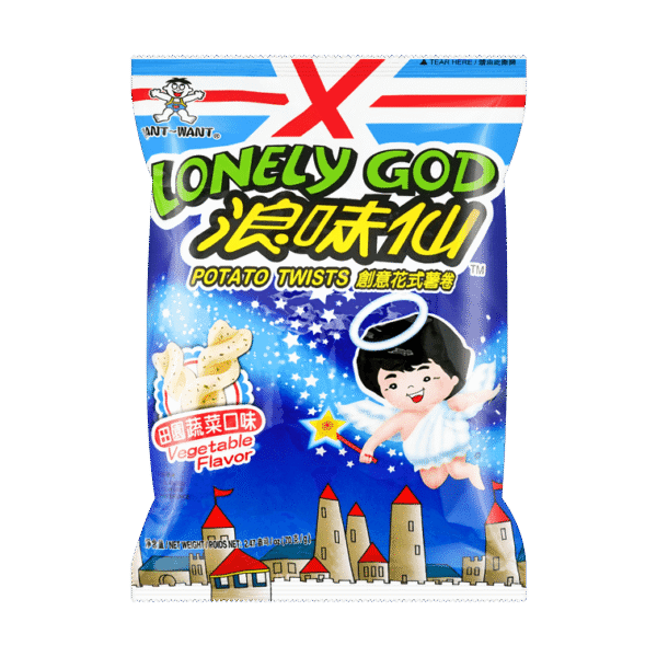 Lonely God Vegetable Flavor Potato Twists