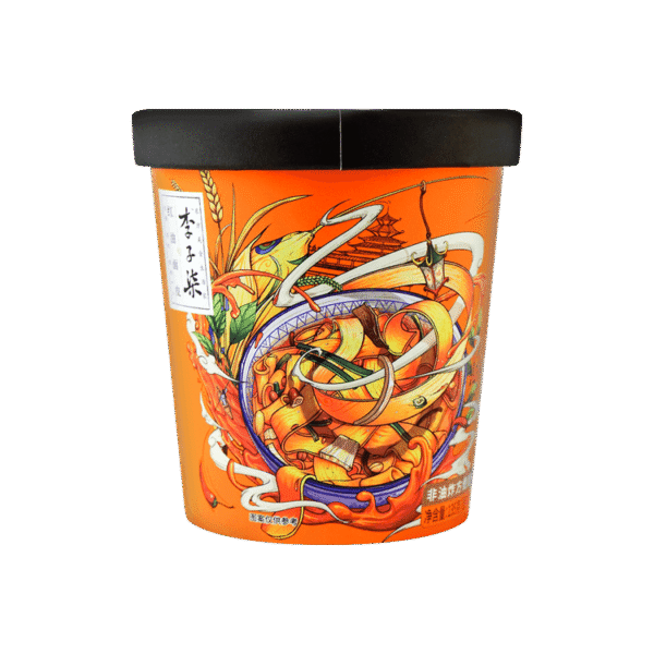 LIZIQI Chili Oil Instant Wide Noodles