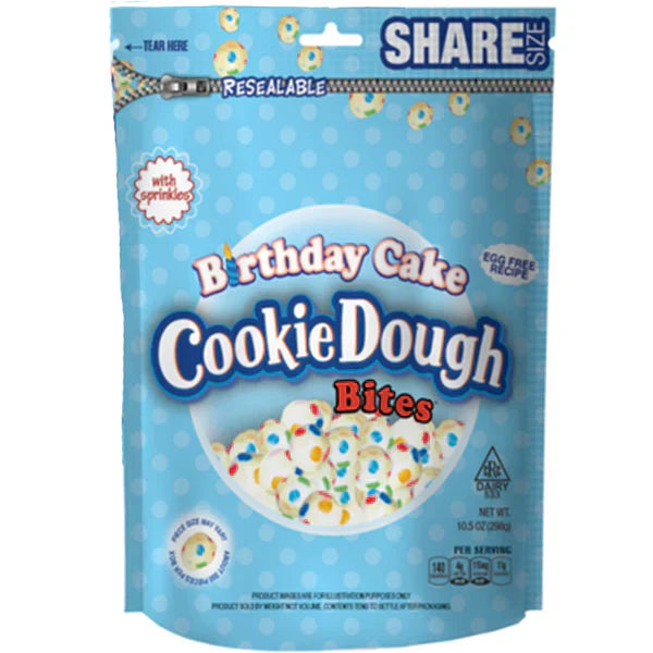 Birthday Cake Cookie Dough Bites