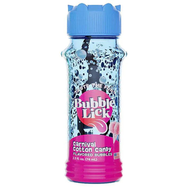 Bubble Lick Carnival Cotton Candy Flavored Bubbles
