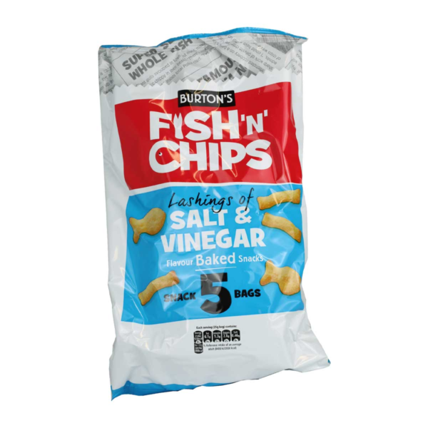 Burton Fish N Chips Salt And Vinegar