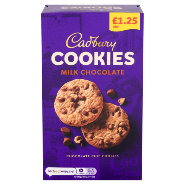 Cadbury Chocolate Chip Milk Cookies