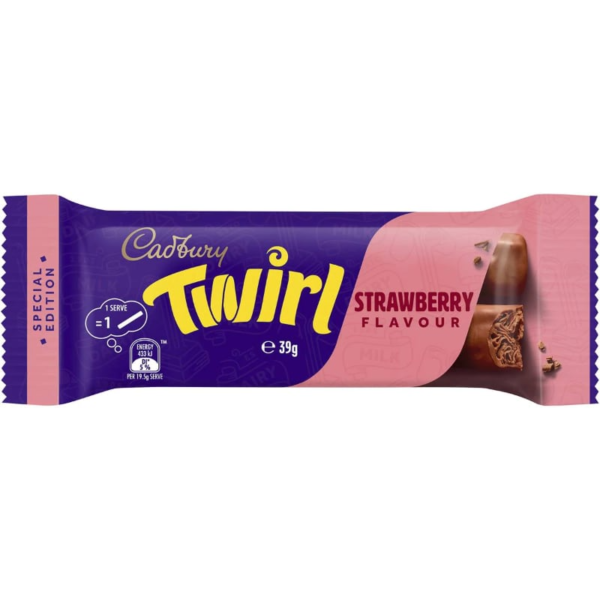 Cadbury Twirl Strawberry