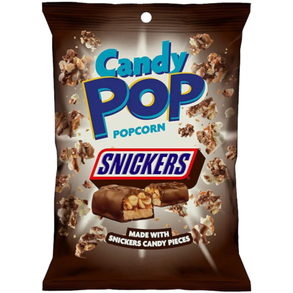 Candy Pop Popcorn Snickers