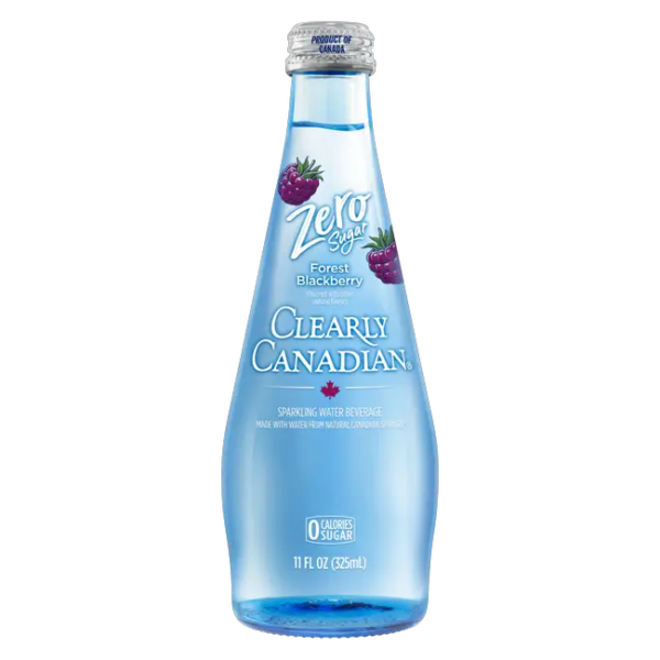 Clearly Canadian Zero Sugar Forest Blackberry
