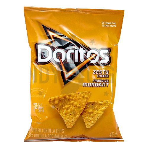 Doritos Zesty Cheese Fromage Mordant
