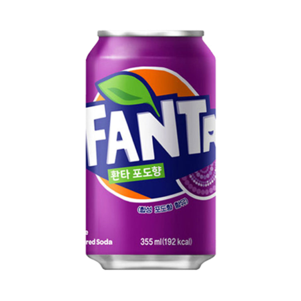 Fanta Grape 330ml Soda Can