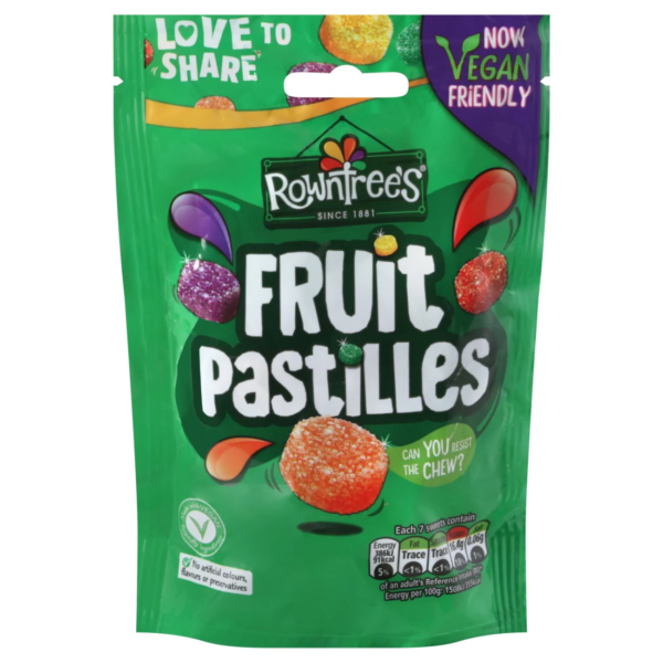 Rowntrees Fruit Pastilles 114g