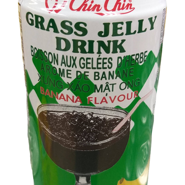 Chin Chin Banana Flavor Glass Jelly
