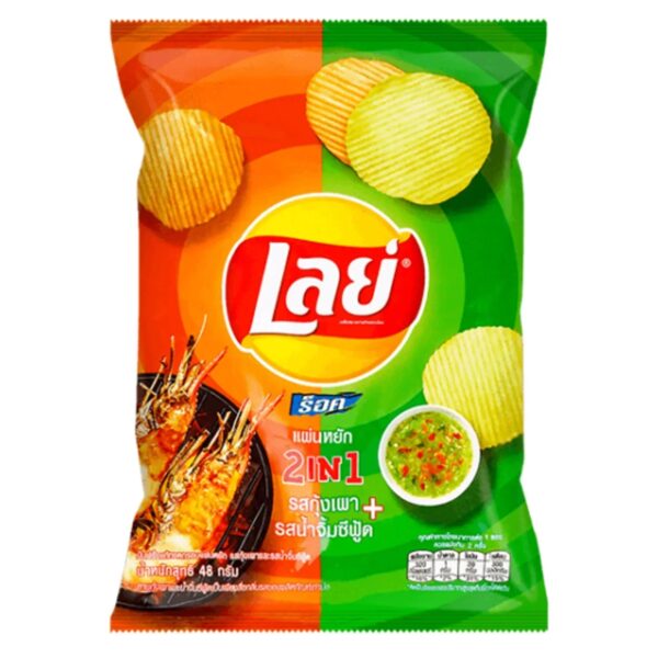 Lays grilled shrimp & seafood sauce flavor