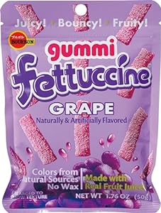Bournbon Gummi Fettuccine Grape
