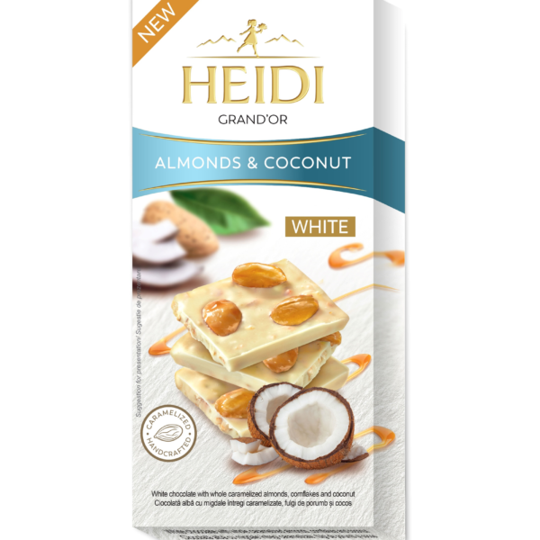 Heidi Grand'or Almonds & Coconut White